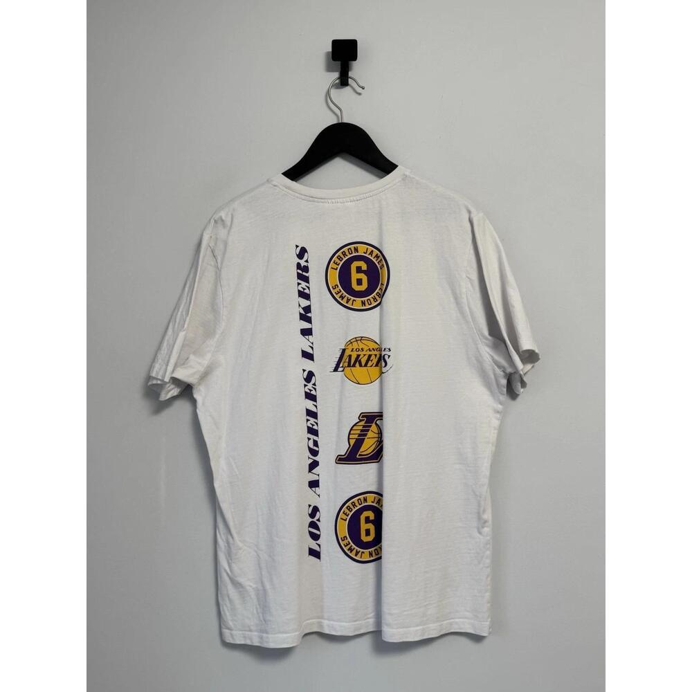 Los Angeles Lakers T-Shirt Lebron James Basketball T-Shirt Men X